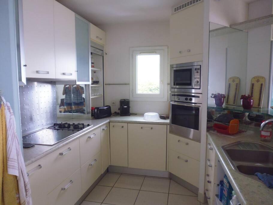 Bel appartement avec piscine, face à la mer Gourbeyre Extérieur photo
